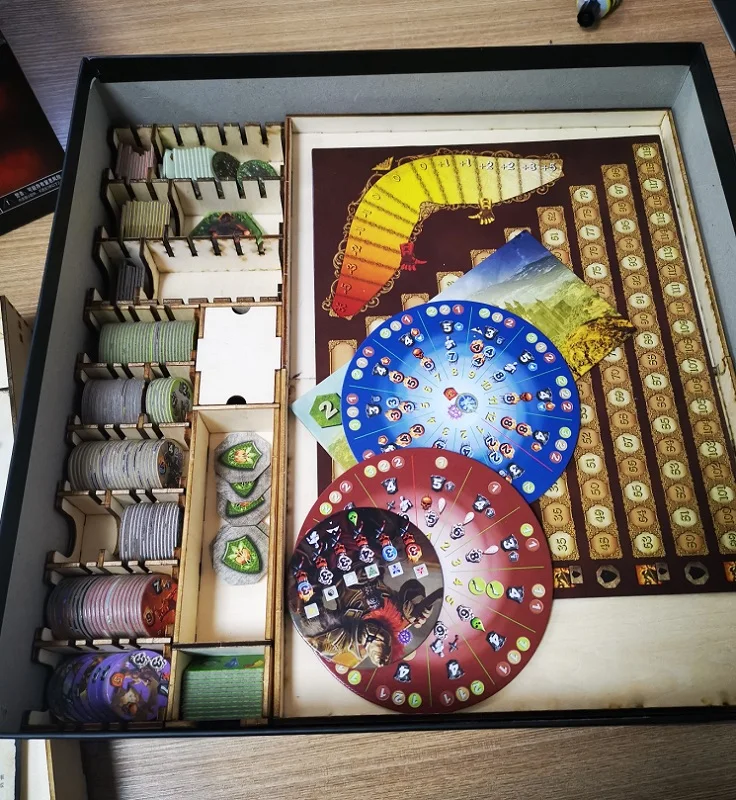 Органайзер для хранения сломанных маркеров деревянный ящик компактная коробка