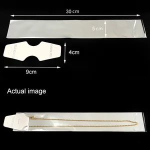 100 шт. посылка бумажные этикетки для упаковки ожерелья