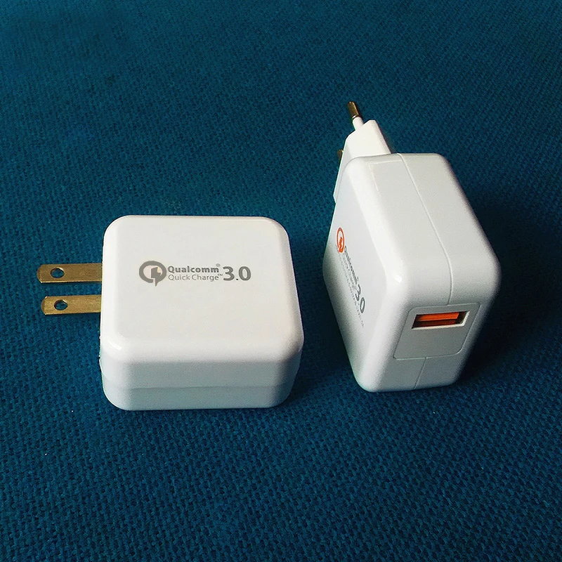 Быстрая зарядка 3 0 18 Вт USB турбо настенное быстрое зарядное устройство для SAMSUNG S10 +