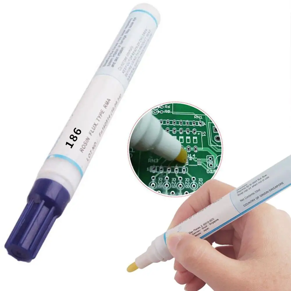 

Welding Pen Repair Headphones Soldering Rosin Kester-951 Rosin Welding Equipment Kester-186 PCB Plate Flux Blue&White FPC with