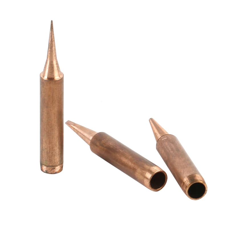 Наконечник медного паяльника 900M T I/B/K/SK/1C/2C/3C/1D/1.2D/2.4D/3.2D 11 шт. 15 шт.|900m-t tip|copper soldering iron