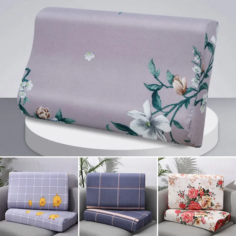 

Wave-Shaped Latex Special Pillowcase 40X60Cm/30X50Cm Children Adult Printing Memory Pillowcase Household Bedding