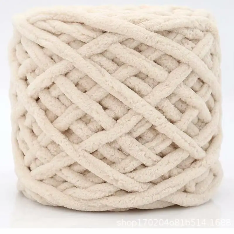 100 г/шар мягкая смесь молока и хлопка Смешанная полиэфирная синель шерстяная