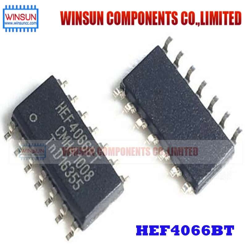 10 шт./лот HEF4066BT SOP14 SPST4 HEF4066 Фирменная Новинка оригинал|Соединители| |