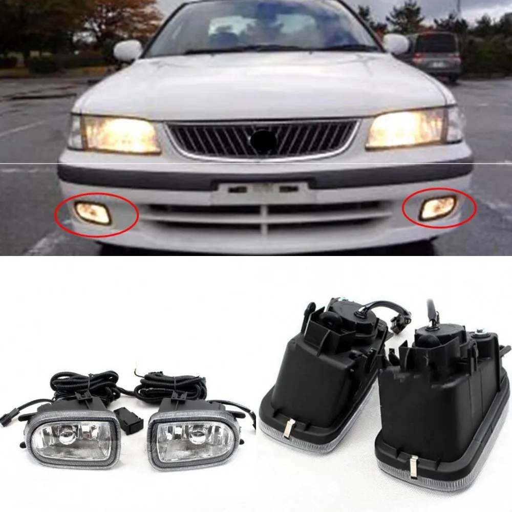 Противотуманные фары JanDeNing для переднего бампера автомобиля противотуманные +