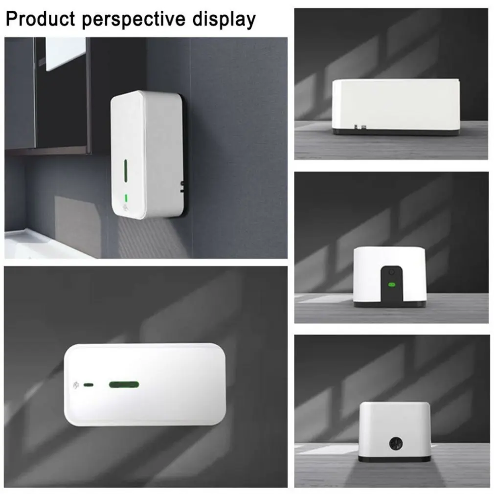 Soap Dispenser KM108 Automatic Wall-mounted Phone Washing Machine School Mall Spray Non-Contact | Дом и сад