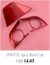 DWCX автомобильный Стайлинг 2 шт. передний правый+ левый бампер противотуманный светильник крышка лампы решетка гриль для Toyota Corolla 2011 2012 2013