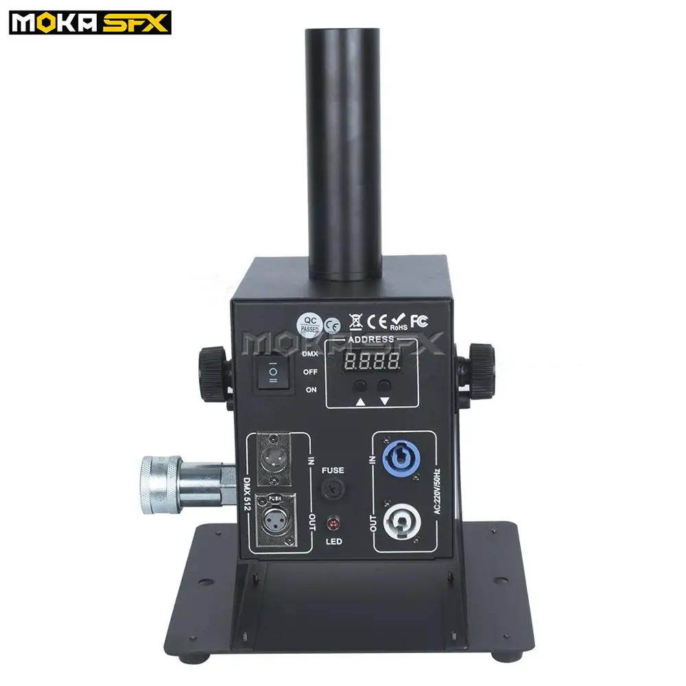 2 шт./лот DMX CO2 струйная машина Cryo Cannon сценический эффект вечерние с/без футляра для