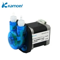 kamoer stepper peristaltic pump kpas100 24v samll peristaltic pump sl plate transfer viscous non viscous liquids 20 110mlmin