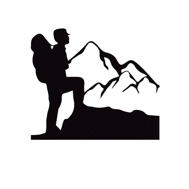 

Mountaineering Adventure Автомобильная наклейка из ПВХ Модный изысканный бампер аксессуары для лобового стекла авто наклейка для мотоцикла ноутбука