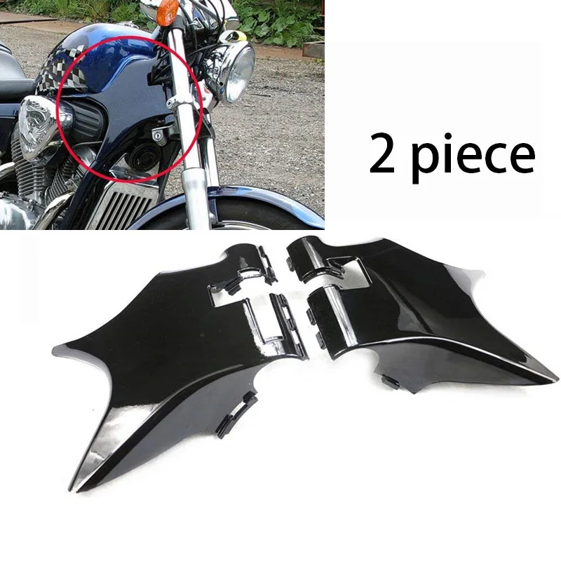 Защитная накладка на шею из АБС пластика для 88 98 Honda Shadow VT600 VLX600 STEED400 STEED 400|Накладки