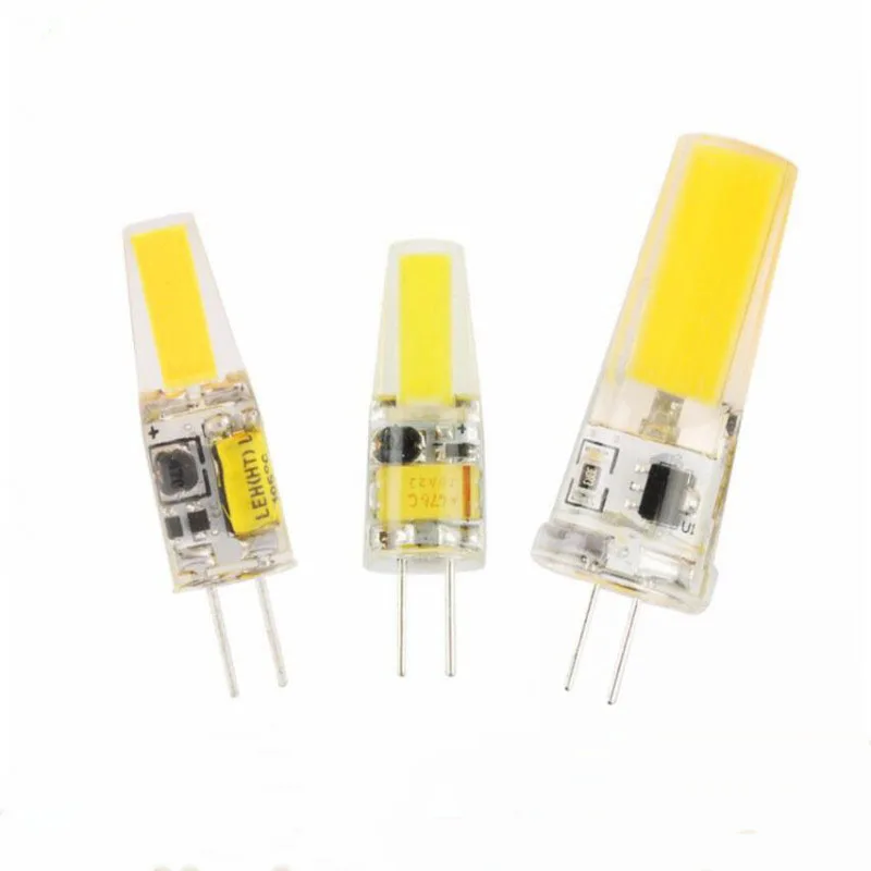 

10pcs Mini G4 LED COB Lamp 3W 6W Bulb AC DC 12V 220V Candle Lights Replace 30W 40W Halogen for Chandelier Spotlight