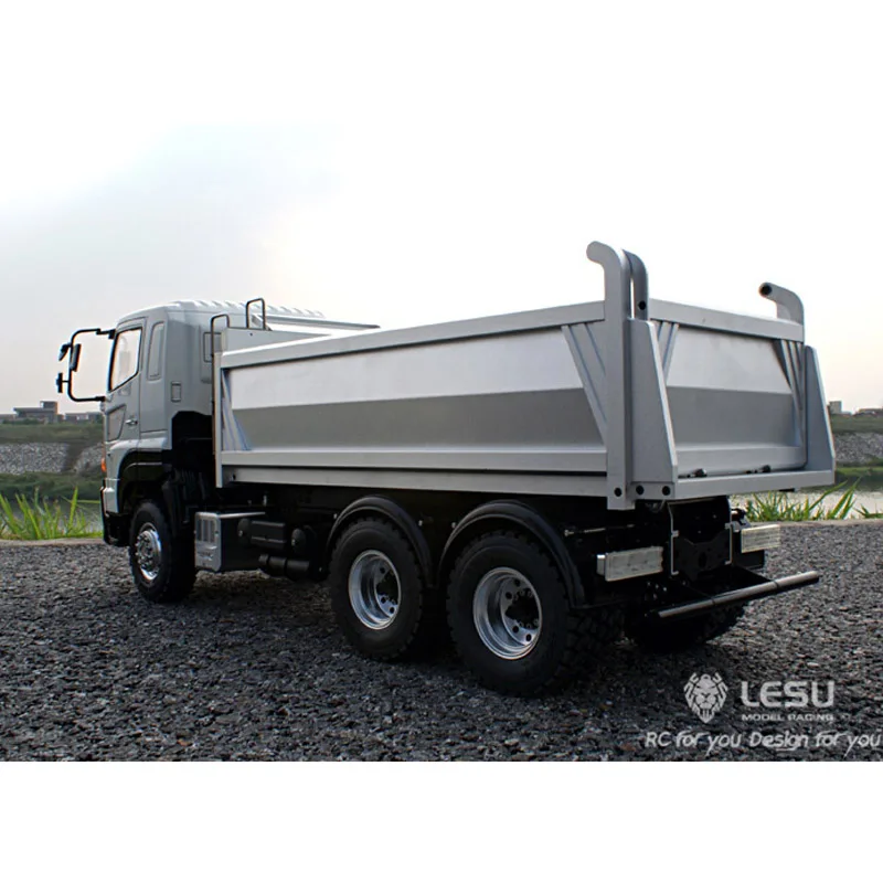 LESU 1/14 HN 6*6 RC гидравлический самосвал двигатель ESC радио DIY Tmy модель