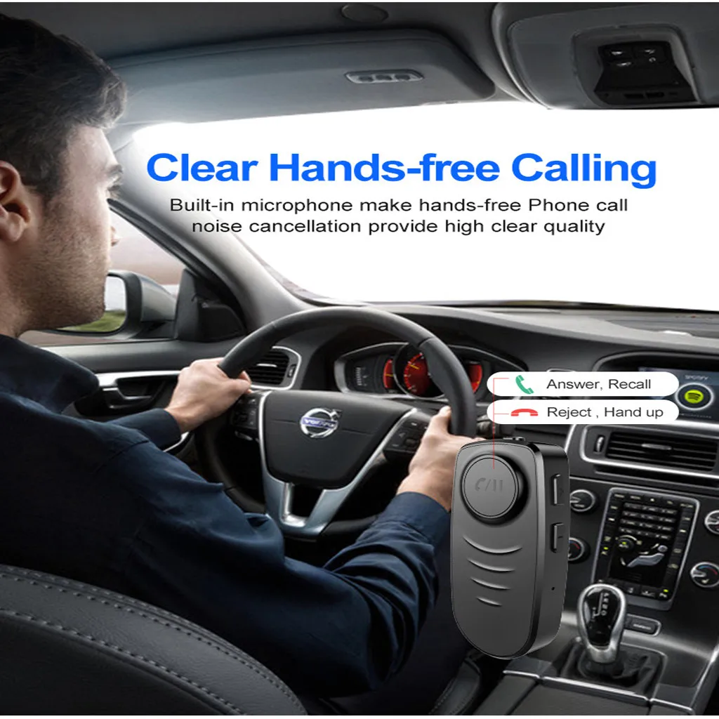 Горячий беспроводной BT5.0 приемник Bluetooth гарнитура AUX Стерео усилитель музыки Hands-free автомобильный адаптер Носимых устройств поддержка