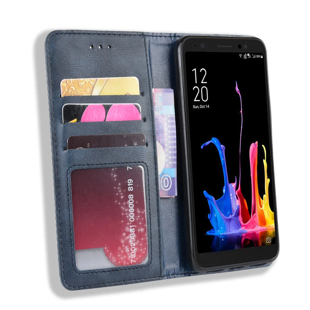 Чехол для ASUS Zenfone Live L1 G552KL X00RD G 552KL G552 KL Премиум кожаный чехол-бумажник флип-чехол _