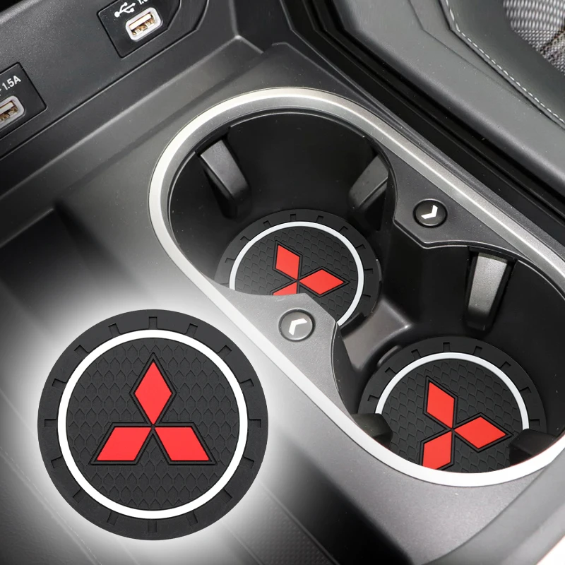 1 шт. коврики для салона автомобиля кожаный коврик водяных подставок Mitsubishi ASX Lancer