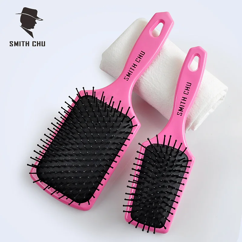 Home women's long hair air bag comb massage roll cushion shape large plate | Красота и здоровье