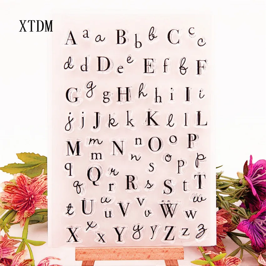 Штампы силиконовые прозрачные для скрапбукинга горячая Распродажа г. | Дом и сад