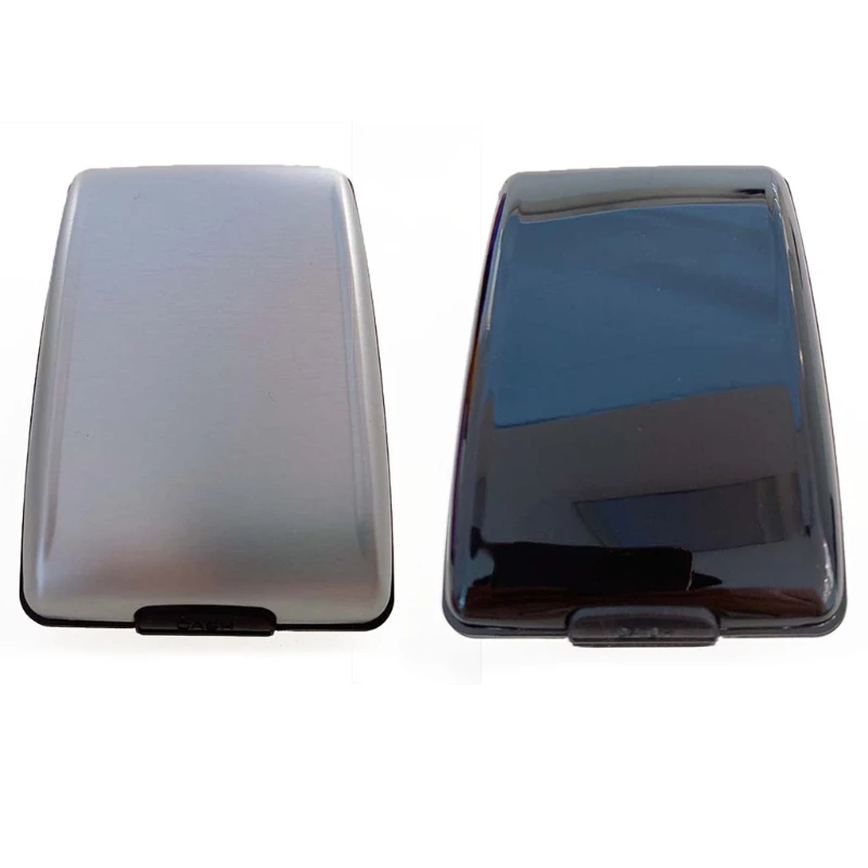 

Мужской бизнес-держатель для Карт RFID Противоугонный банк кредитные карты ID Чехол Сумка кошелек зажим для денег Органайзер