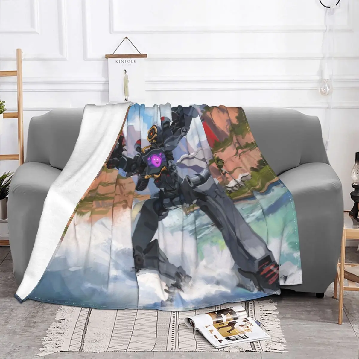 Apex Legends криптовалютическая игра Живопись Дизайн Портативный теплый плед одеяла