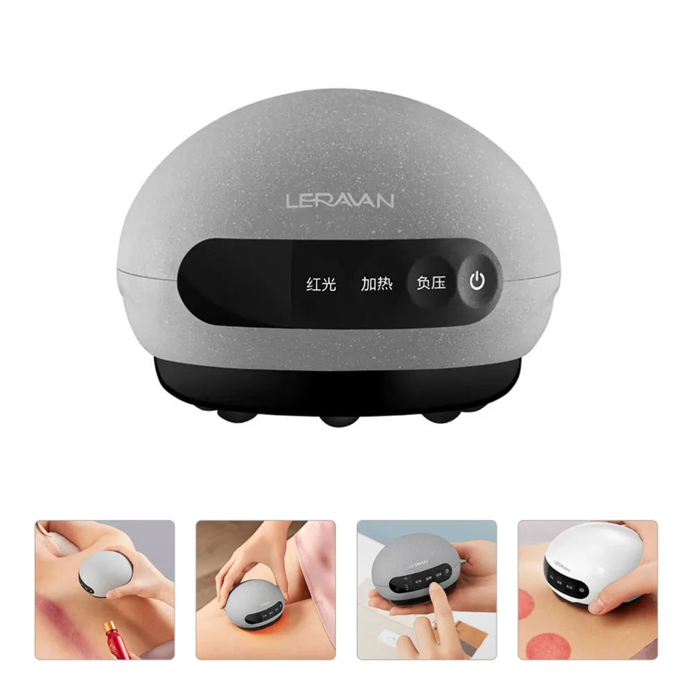 

1 Set Electric Back Massager Electric Cupping Massager Scraping Massager