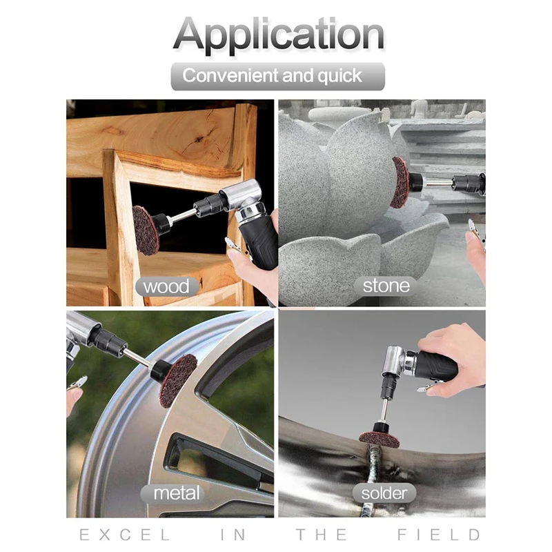 

60Pcs 2 Inch Quick Change Discs Set Sanding Discs 1/4 Inch Holder for Die Grinder Rust Paint Removal Surface Discs