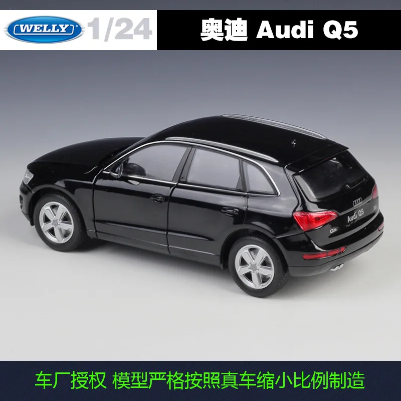 Welly 1:24 Audi Q5 SUV сплав модель автомобиля Diecasts & Toy транспортные средства собирают