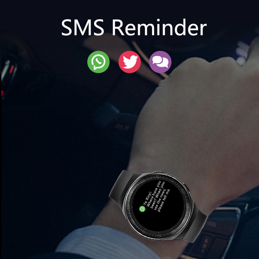 Часы SENBONO MT3 мужские/женские спортивные круглые Смарт-часы с Bluetooth для звонков