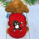 Мягкая бархатная одежда для собак, милая теплая одежда на осень и зиму, аксессуары для щенков и собак, удобная мягкая рубашка для собак Swwt, свитер для домашних животных