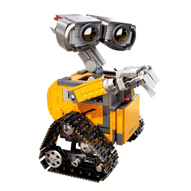 Детский робот конструктор Wall E 687 шт. фигурки конструкторы Обучающие игрушки на