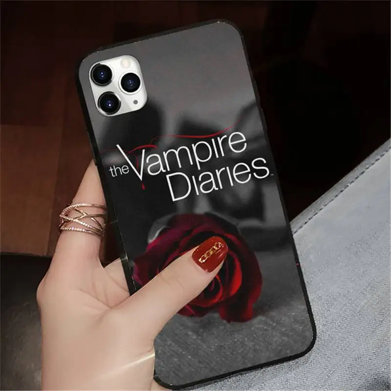 

The Vampire Diaries carcasa Phone Case for iPhone 11 12 pro XS MAX 8 7 6 6S Plus X 5S SE 2020 XR
