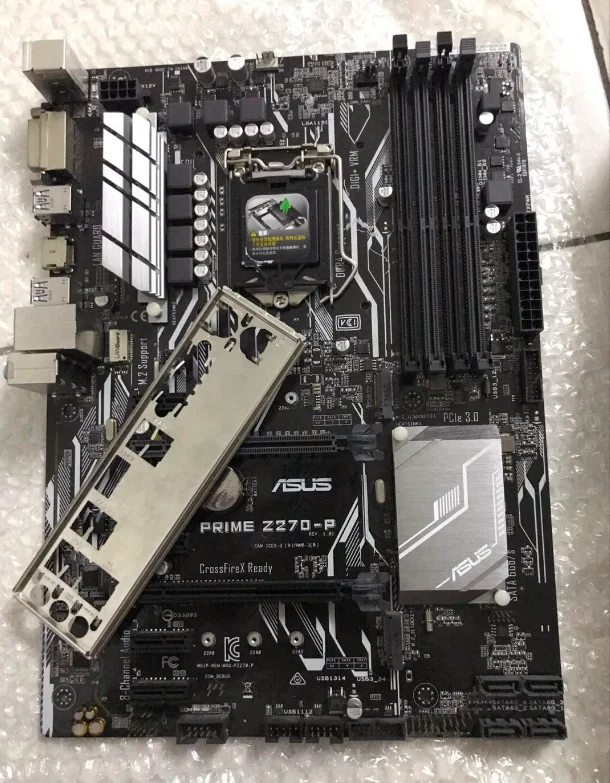 Verkaufen ASUS PRIME Z270-P Motherboard LGA 1151 DDR4 USB 3,1 64GB VGA HDMI-kompatibel Z270 Verwendet Desktop Mainboard