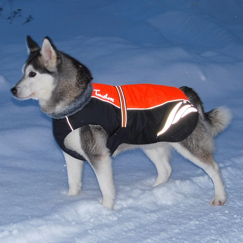 Зимнее пальто для собак Truelove уличная водонепроницаемая одежда куртка зимний