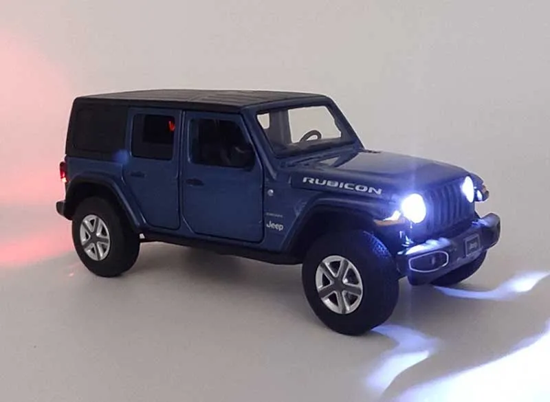 1/32 2020 Sahara модель игрушечный автомобиль сплав литой поворот руля амортизирующий