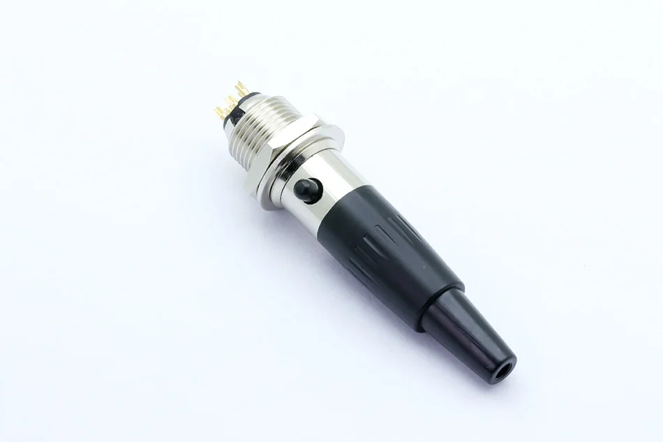 1 компл. Разъем Mini XLR, мини-авиационный микрофонный разъем, цинковый сплав+ медные булавки с позолотой, 3 4 5 контактов