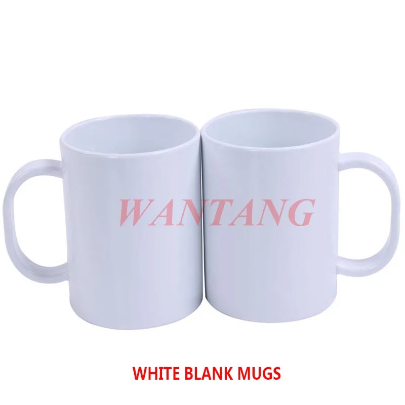 Белая кружка без рисунка керамические кружки 11 унций кофейные для молока