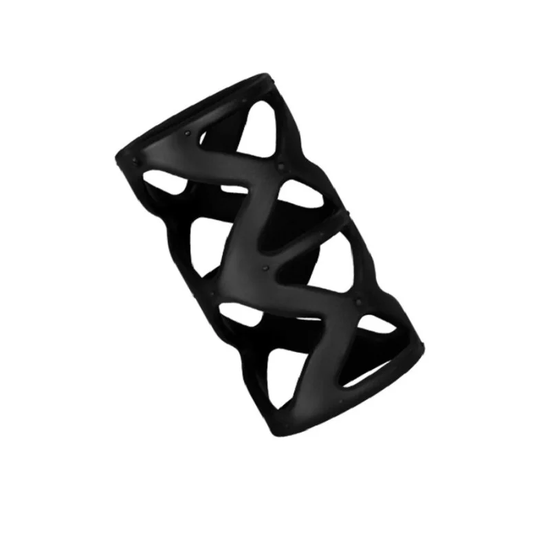 Полый Мужской пенис рукав мягкий силиконовый увеличивающий ремешок связывание