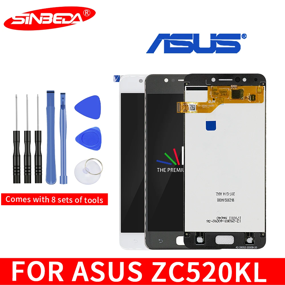 5," ЖК-дисплей для Asus Zenfone 4 Max ZC520KL ЖК-дисплей с сенсорным экраном с рамкой для ASUS Zenfone 4 MAX ZC520KL X00HD дисплей