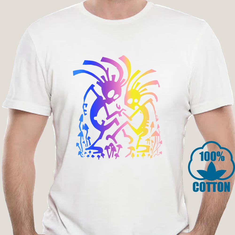 0307X 100% футболка для танцев матеров Рейв пси транс Гоа светится УФ черный свет