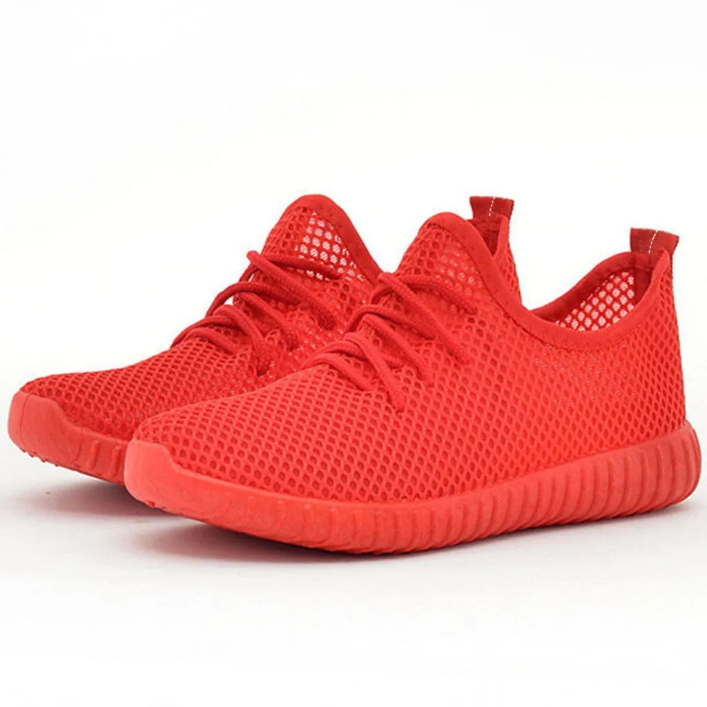 Женские Легкие беговые кроссовки из сетчатого материала дышащие женские