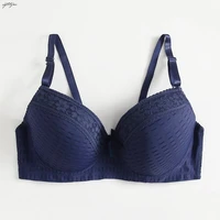 softrhyme femme underwire mold cup no padding underwear full cup gather toghter bras for women big size 95d 100d 105d 110d bra