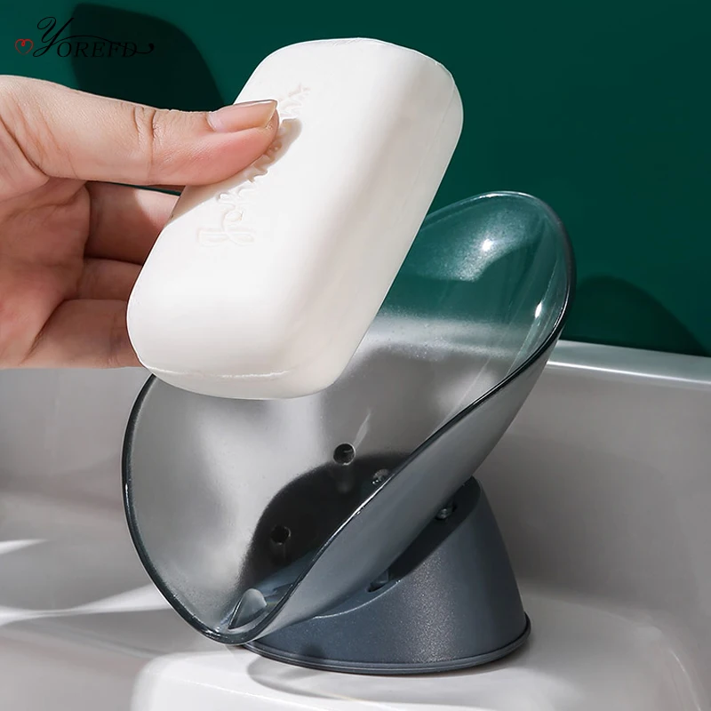 Дренаж OYOREFD для ванной комнаты держатель мыла креативная Коробка в виде листьев