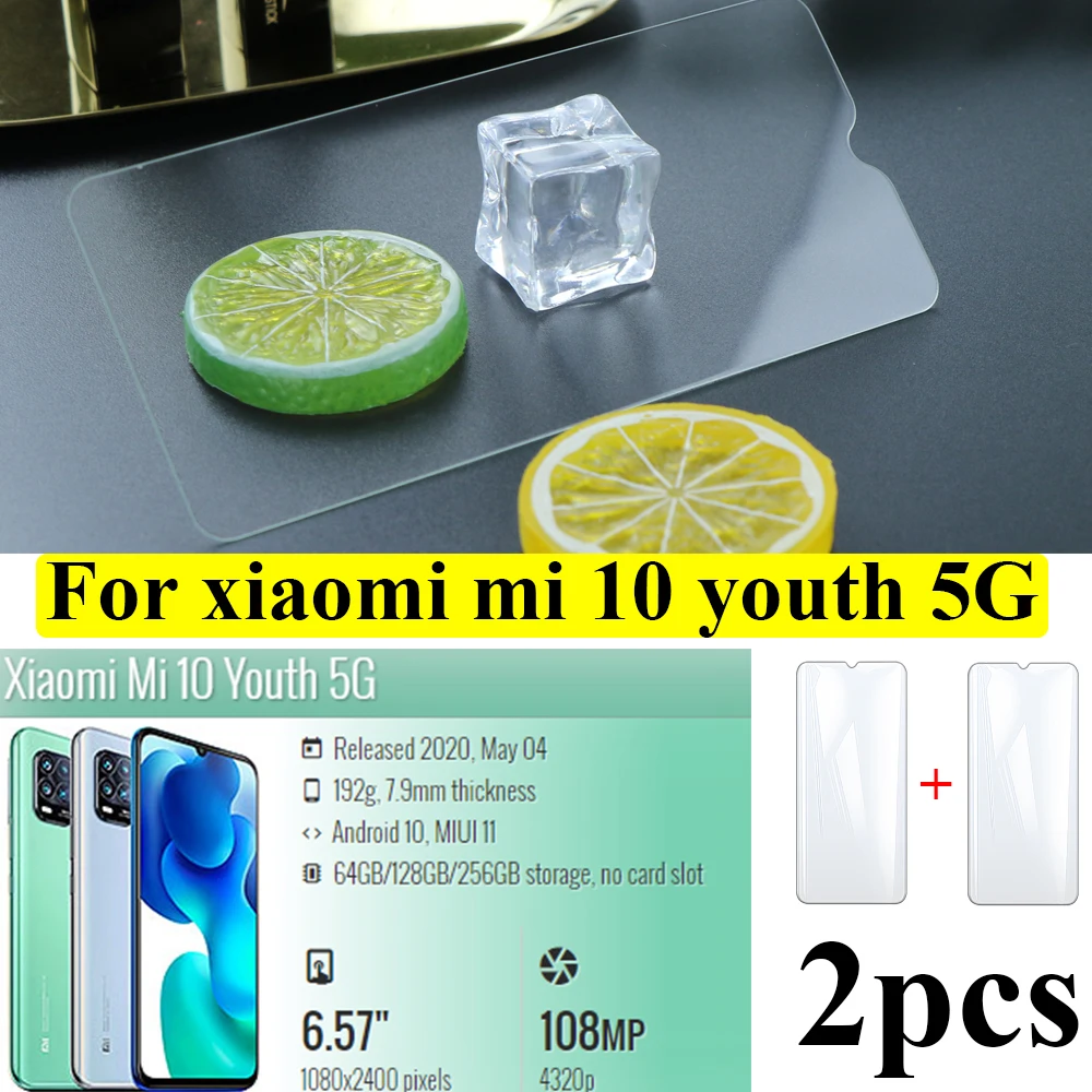 Для xiaomi mi 10 youth 5g Защитная стеклянная пленка xiomi glas mi10 xiaomi10 tremp mi10youth xiaomi10youth |