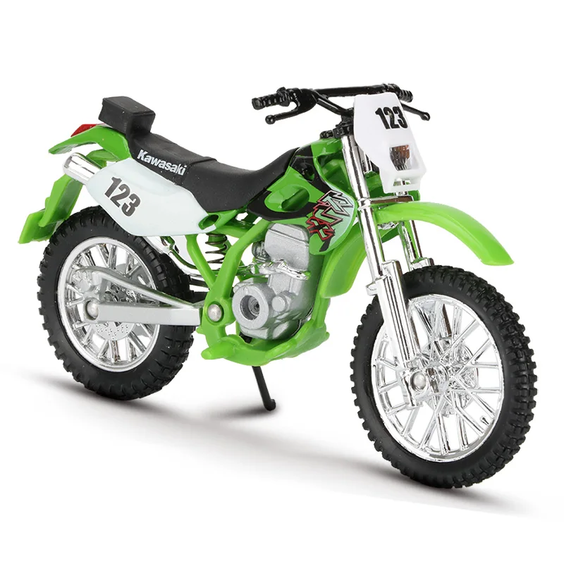 Maisto 1:18 Модель мотоцикла Игрушка сплав горный велосипед KLX250SR внедорожный