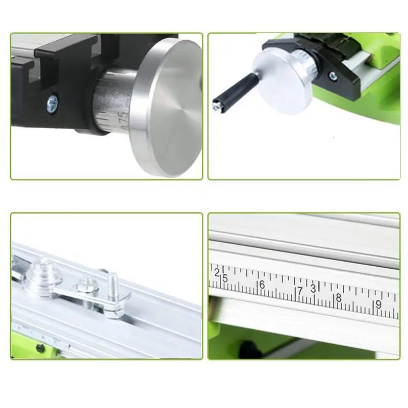 1 PC Precision Multifunction Mini Milling Machine Bench Drill Vise Worktable X Y-Axis Adjustment Coordinate Table Aluminum Alloy |