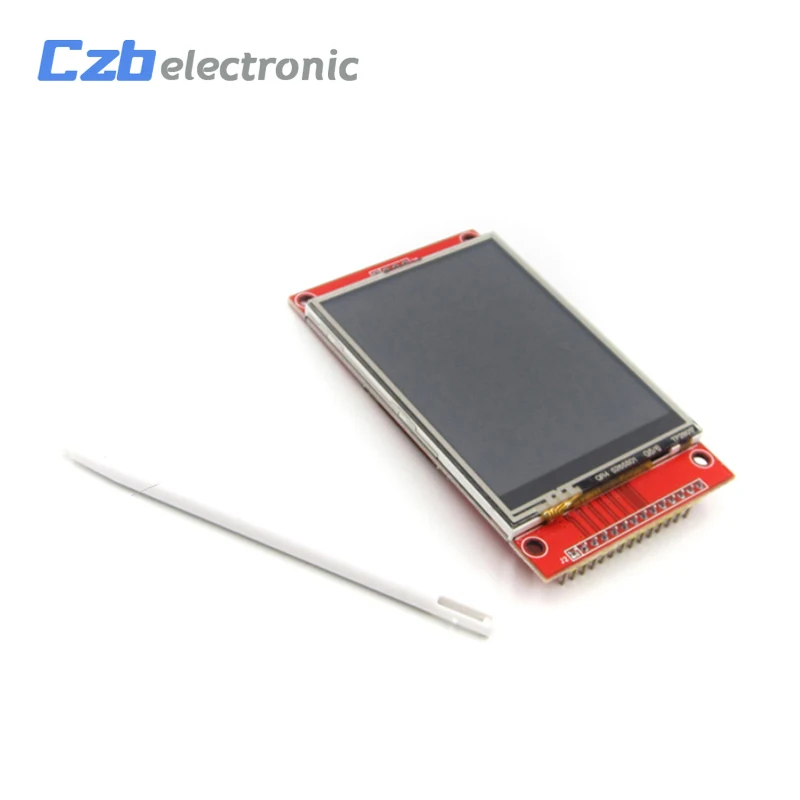 2 8 &quot240x320 SPI TFT lcd модуль последовательного порта с адаптером PCB Micro SD ILI9341 5 В/3 3 В