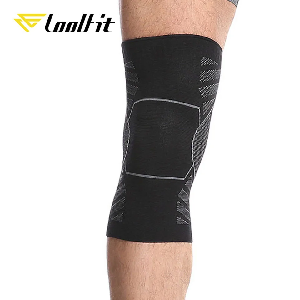 CoolFit 1 шт. эластичные наколенники нейлоновые для занятий спортом фитнесом