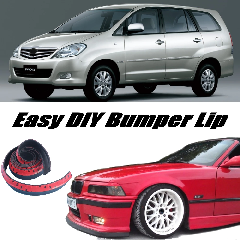 NOVOVISU для TOYOTA Innova 2004 ~ 2015 передний бампер губа/спойлер тюнинга