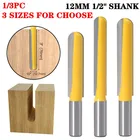 1 шт. 12 мм 12,7 мм конических фрез со сферическим керновый ящик быстроходный деревообрабатывающий фрезерный станок бит карбида длинные лезвие для обработки древесины фрезы для контурной обработки фрезы