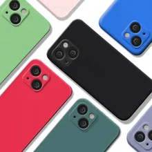 For Apple iPhone 13 Case For iPhone 13 12 11 Cover New Original Liquid Silicone Shockproof Coque For iPhone 13 12 11 Fundas